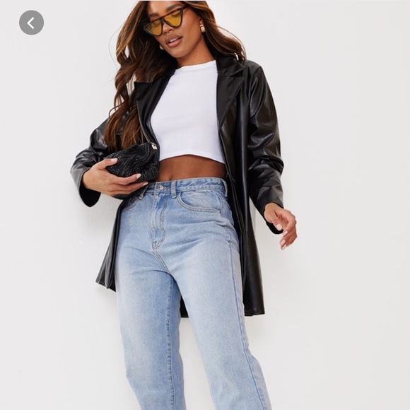 Pretty Little Thing - Black Jacket XL very condition never used - Picture 3 of 6